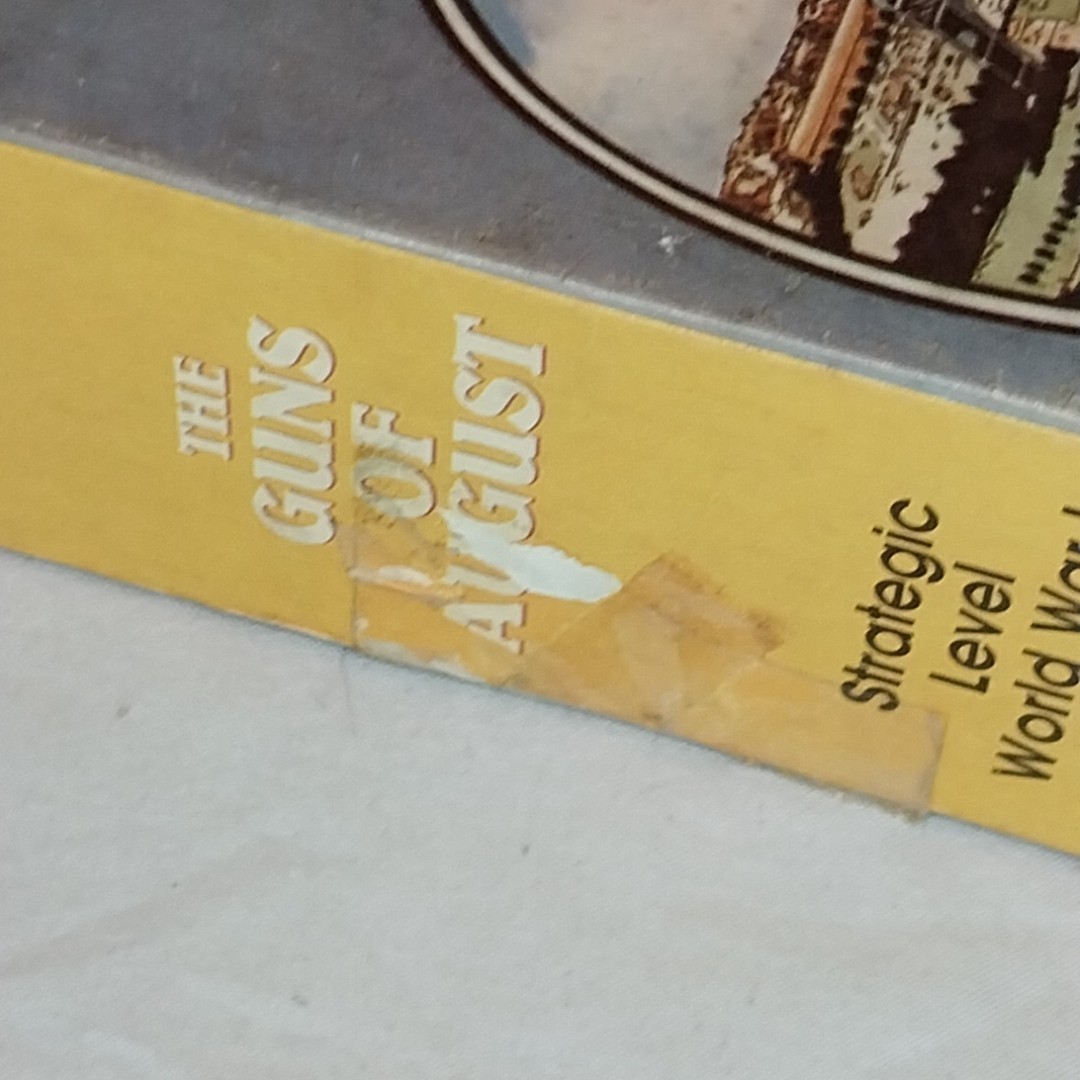 The Guns Of August Avalon Hill Game Company WWI Strategy Board Game 1981