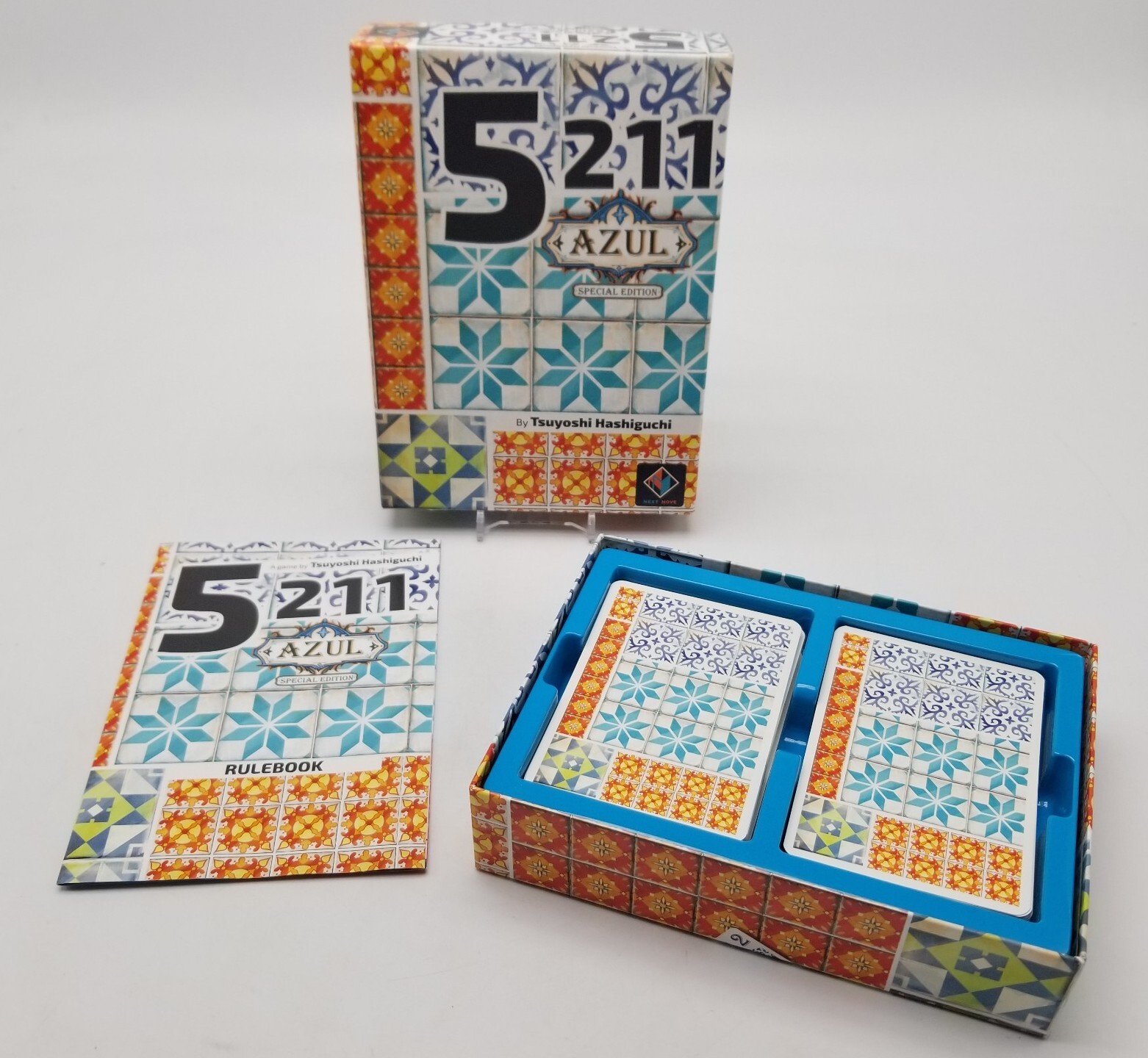 Next Move Games – 5211: AZUL SPECIAL EDITION – Card Game by Tsuyoshi Hashiguchi