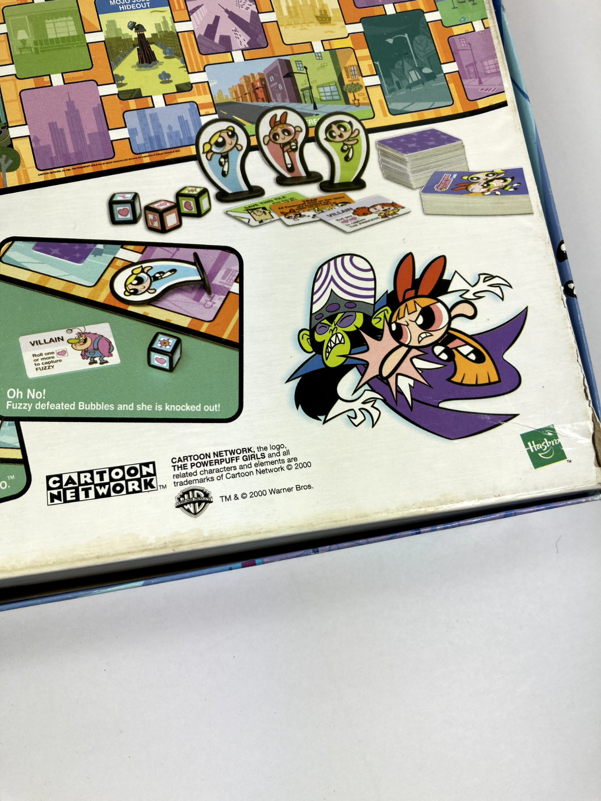 2000 Power Puff Girls Board Game Cartoon Network