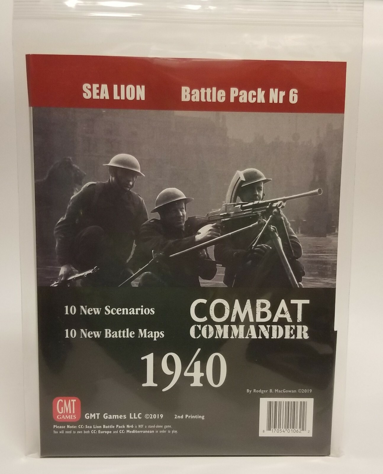 GMT Games CC Combat Commander Battle Pack Nr 6 Sealion 2nd Printing