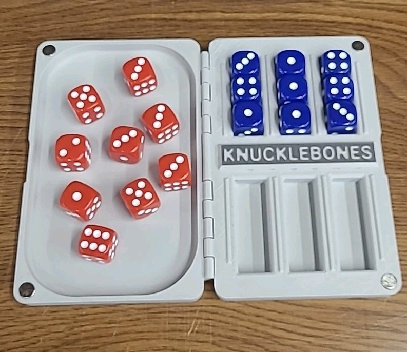 Knucklebones Dice Game – Cult of the Lamb – 3D Printed – ANY COLORS