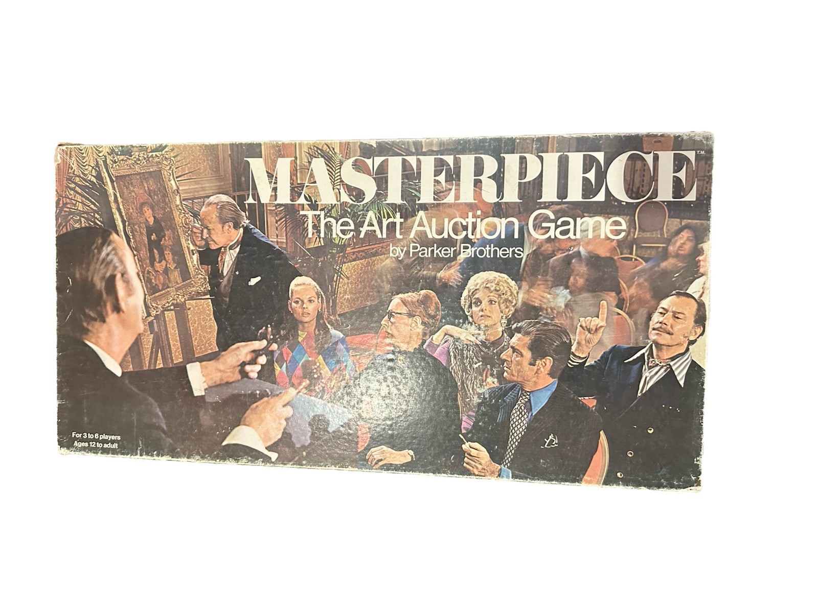 1972 Masterpiece Game Art Auction Game by Parker Brothers Complete