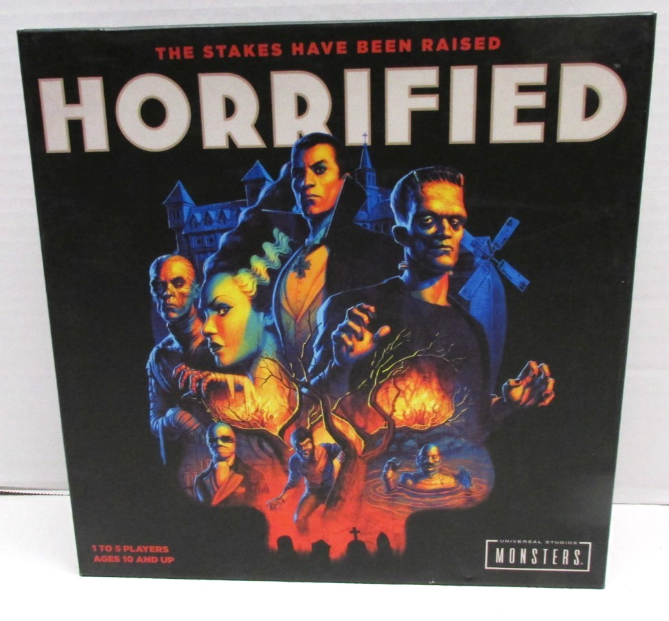 Ravensburger Horrified Universal Monsters Strategy Board Game – Complete