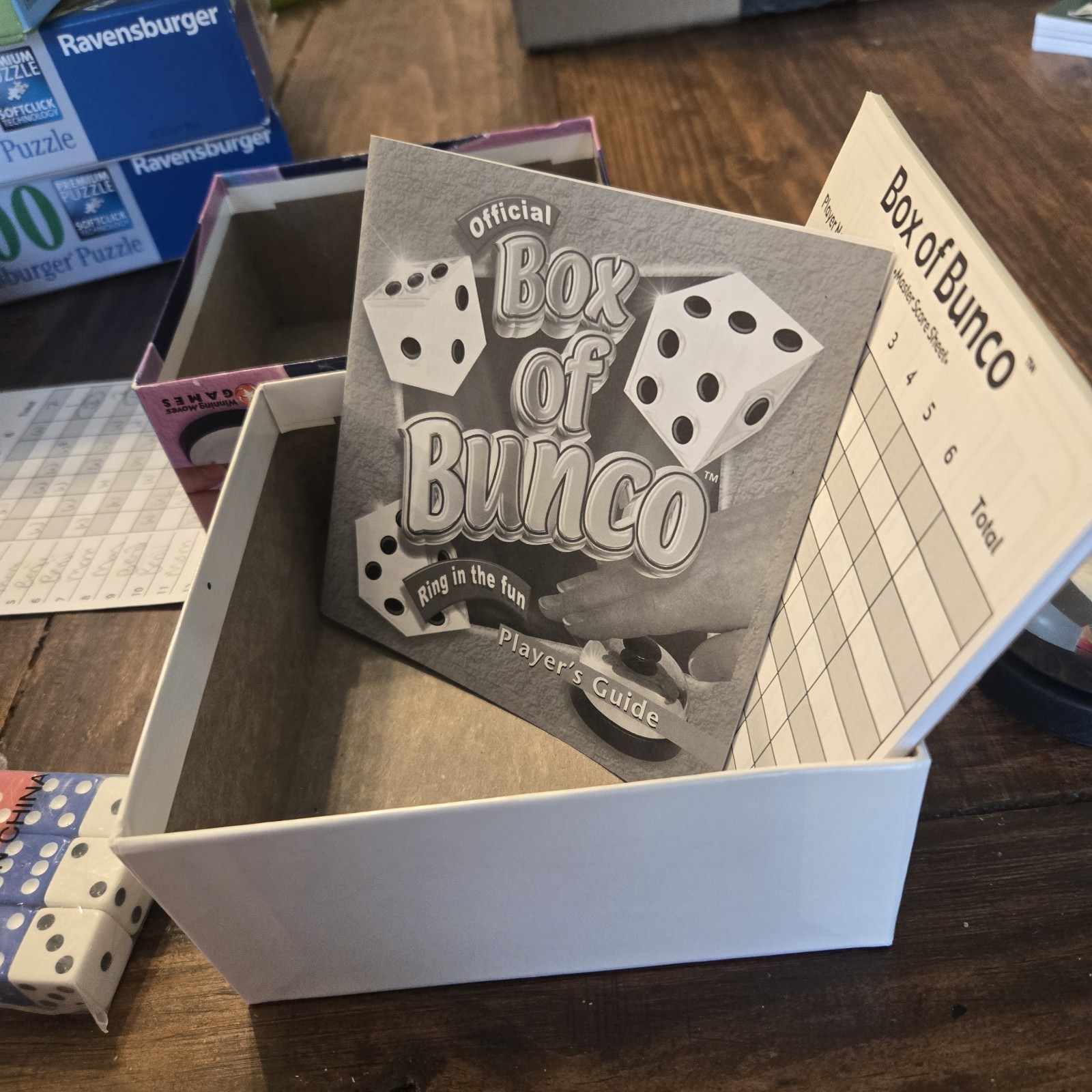 The Official Box of Bunco By Winning Moves 2003 Edition Retro Classic
