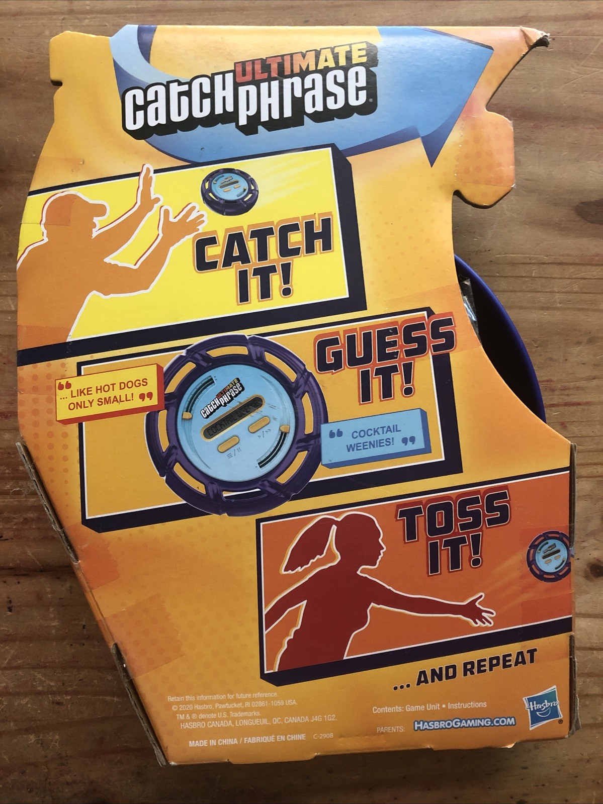 Hasbro Ultimate Catch Phrase Game Electronic Party for Ages 12 and Up – New