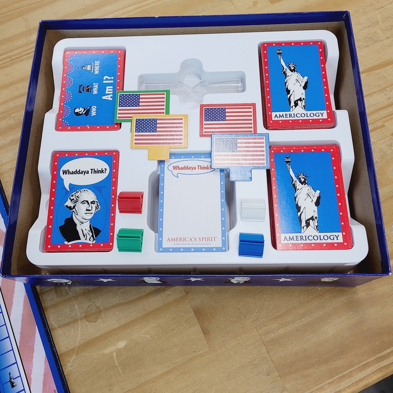 VTG America’s Spirit, The Family Game for Patriotic Americans 2001 100% COMPLETE