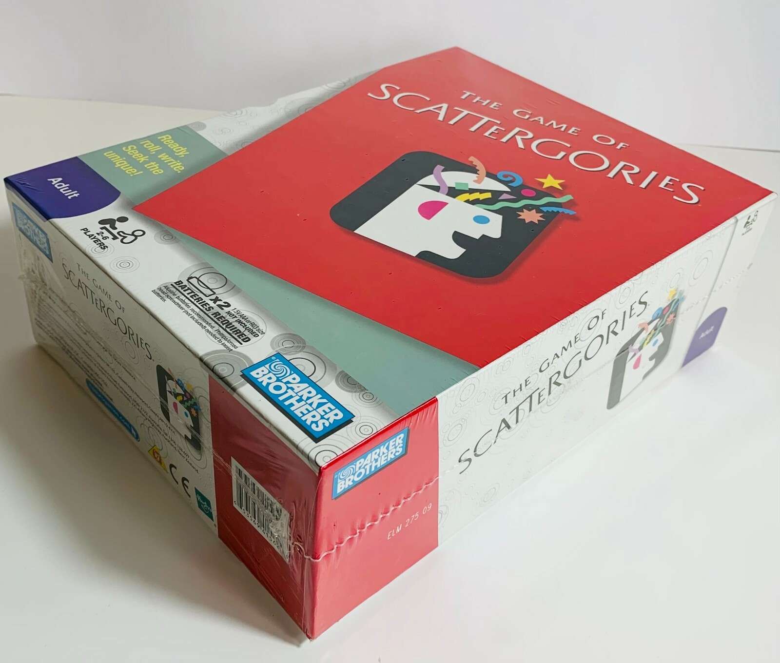 Game of Scattergories 2009 Parker Brothers 05721 for Adults NIB SEALED