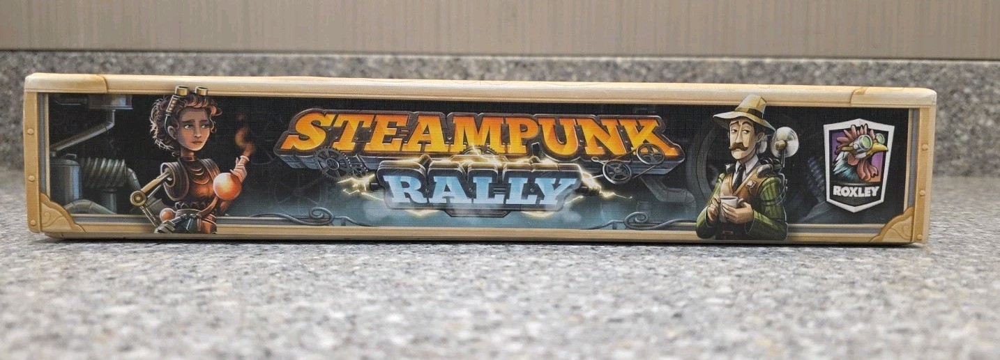 Steampunk Rally Board Game Build Fantastical Machine ROX200 2014 Roxley Complete