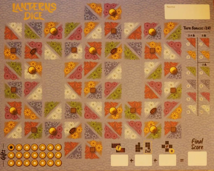 Lanterns Dice – The Legendary Lakes Promo Pad – 4 different lakes 100 pages NEW