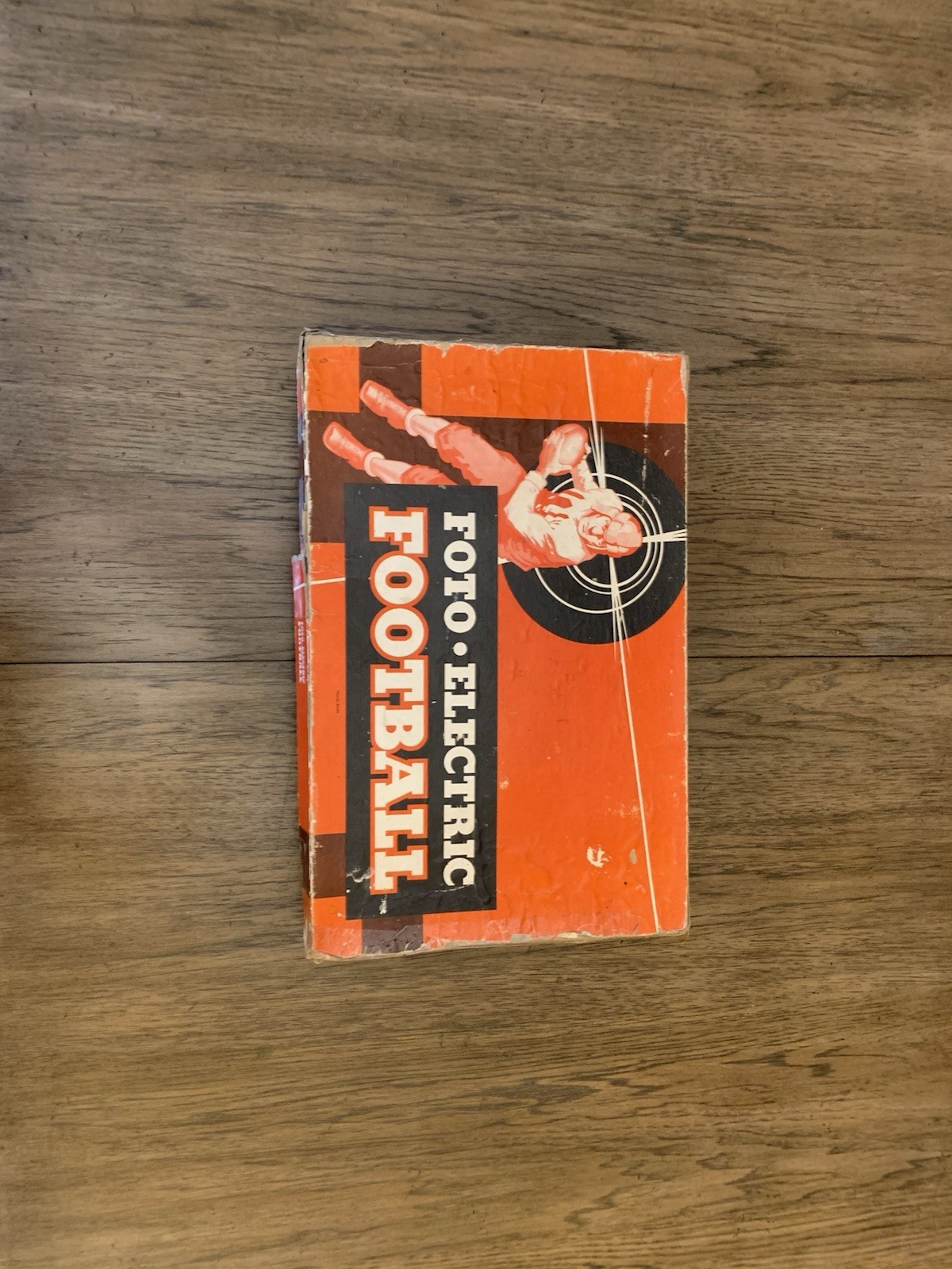 Vintage 1950 Cadaco-Ellis Foto-Electric Football Board Game Complete