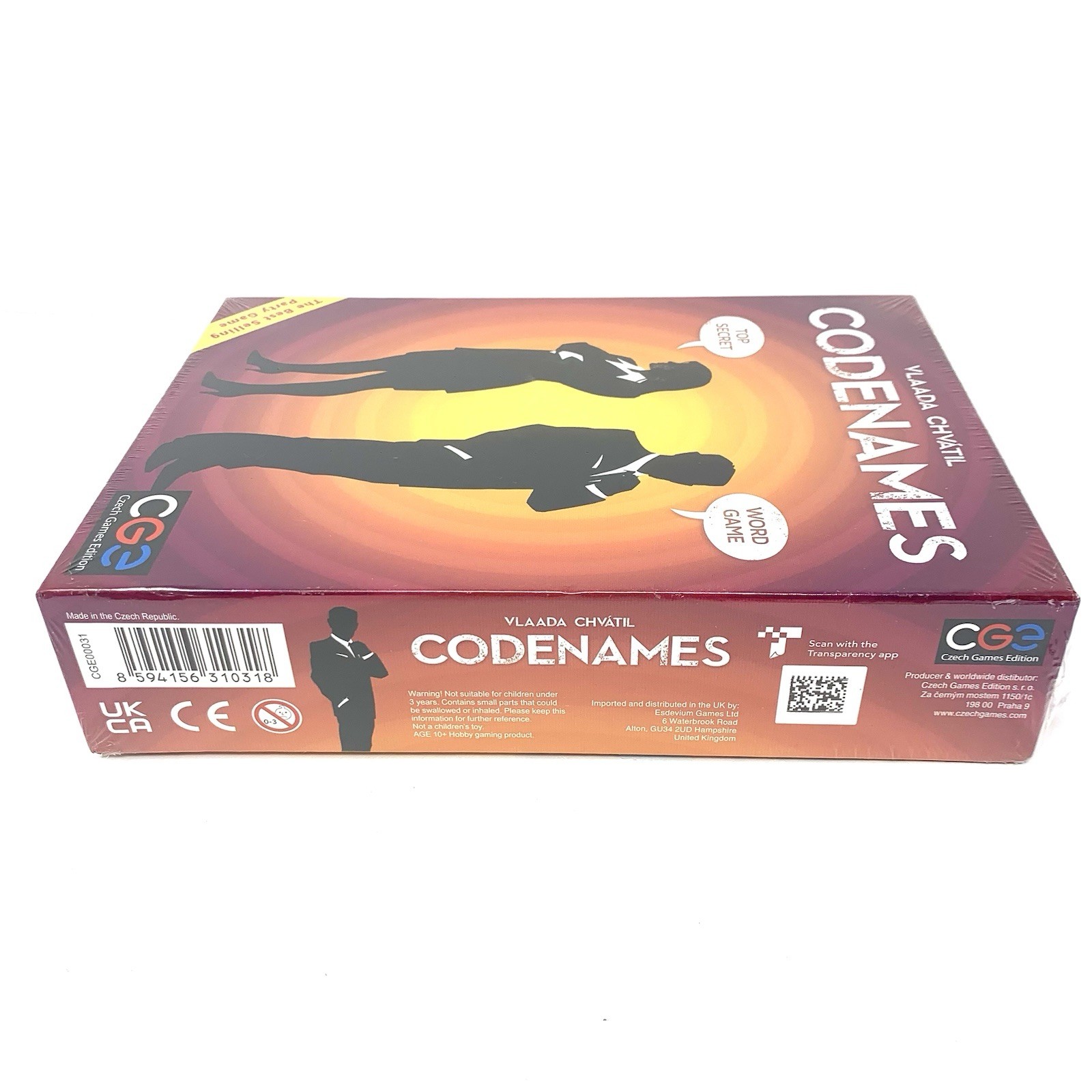 Valaada Chvatil Code Names Party Board Game By Czech Games New Sealed Box