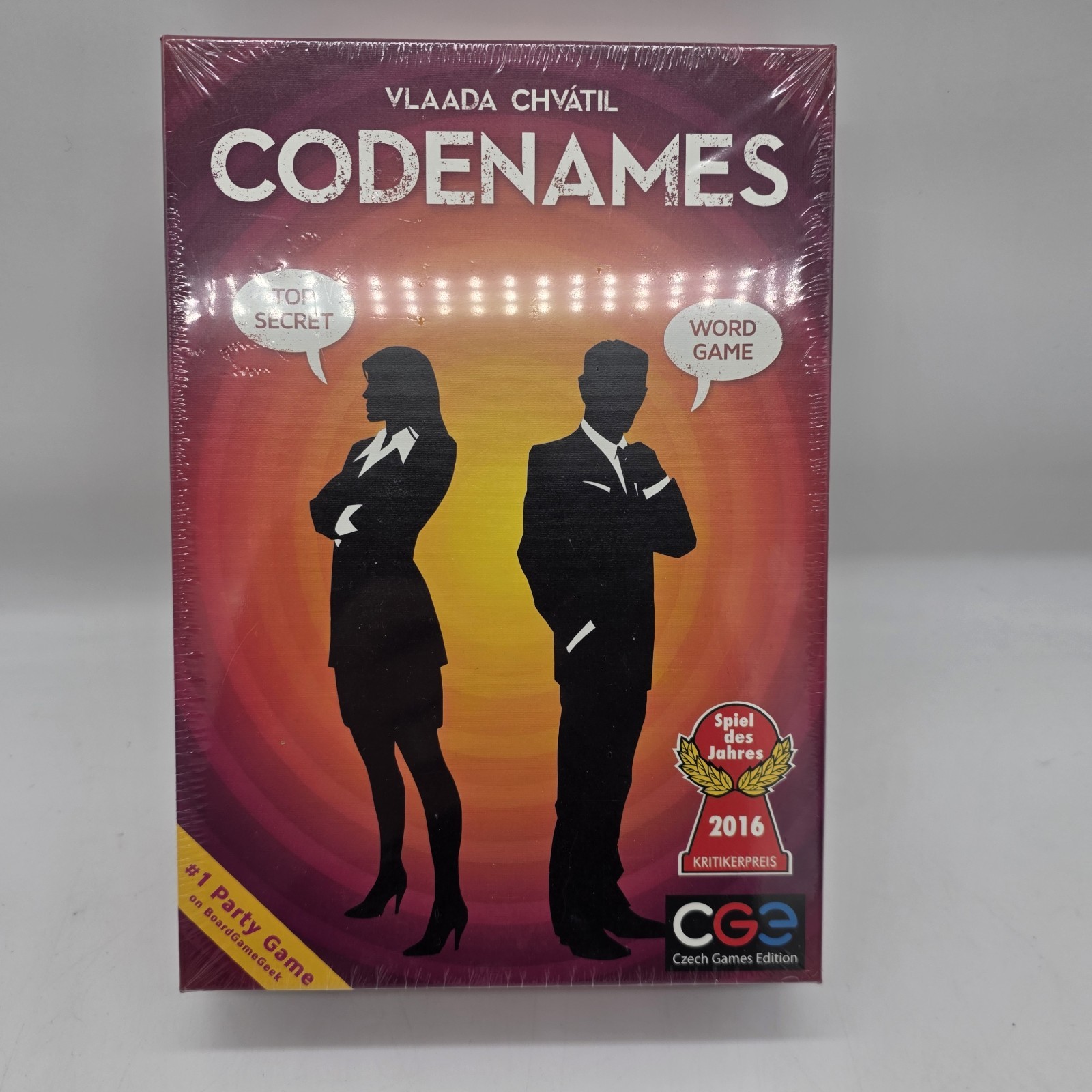Codenames Party Game Brand New Sealed Vlaada Chvatil Czech Republic