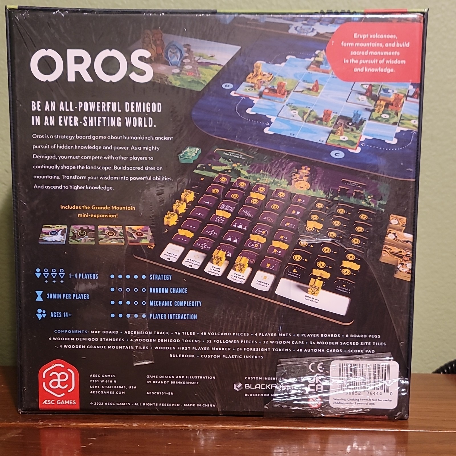 ASC Games Oros Board Game Strategy Mini-Expansion 1+ Players 2022 Complete