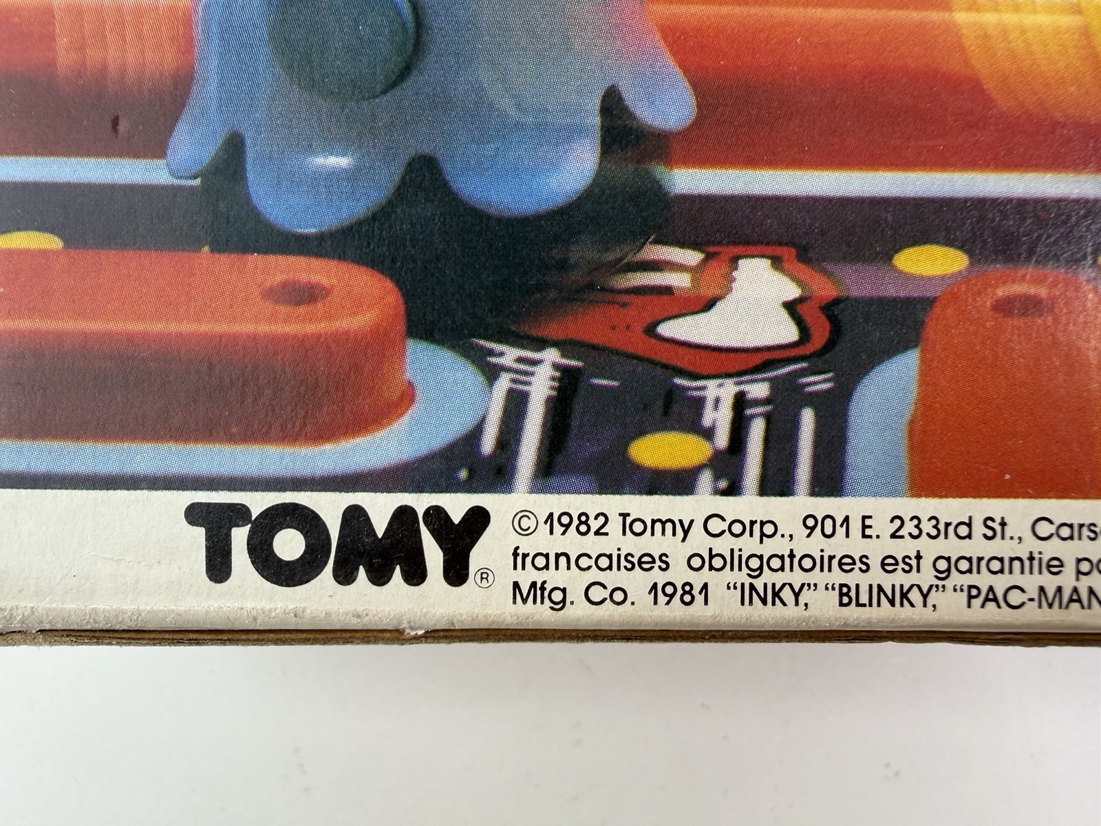 Vintage Pac-Man Magnetic Maze Game Tomy 1982 No. 7021 Incomplete w/Original Box