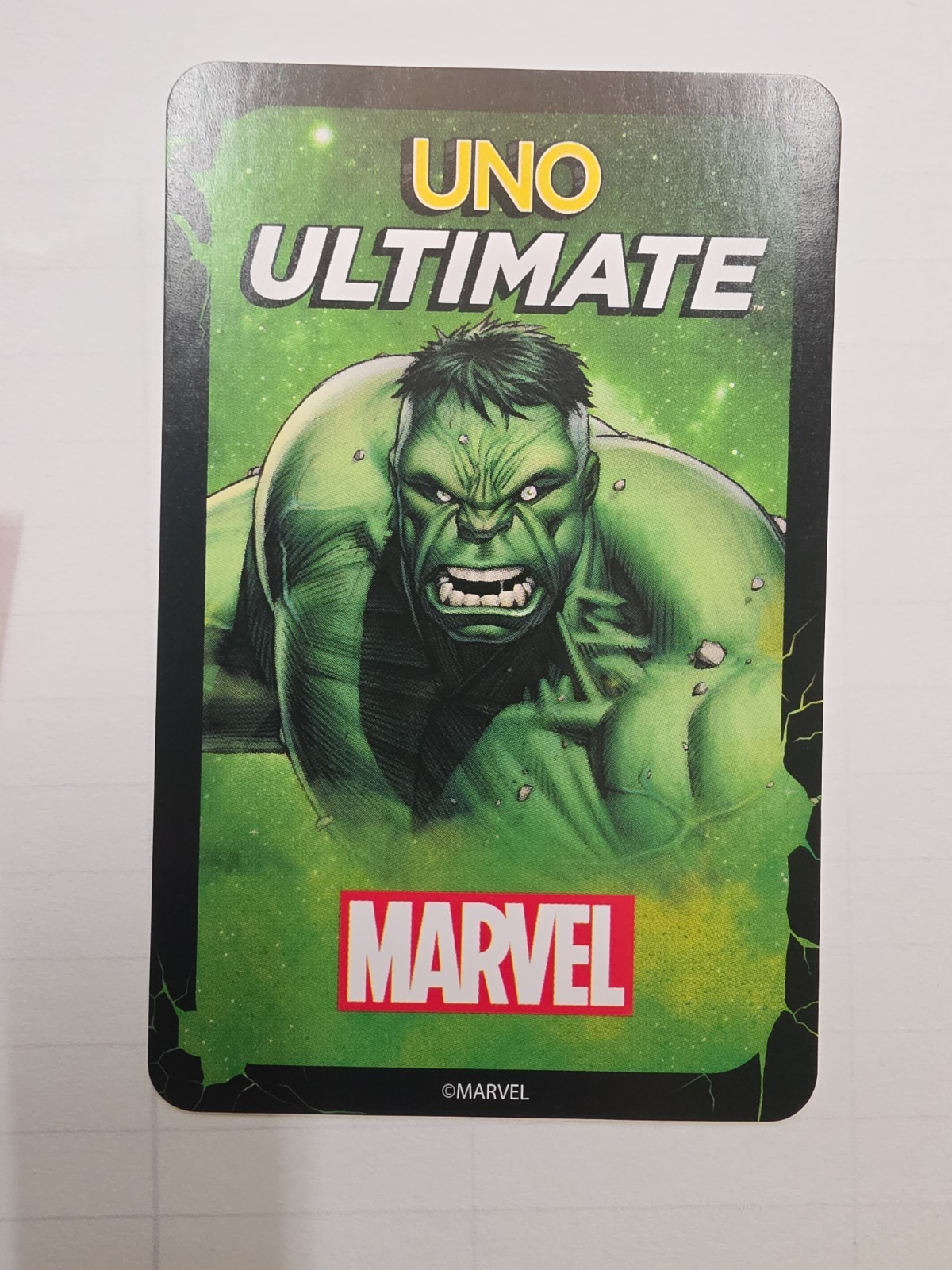 Marvel Card Game UNO Ultimate Marvel – 2023 4 Chase Foil Cards
