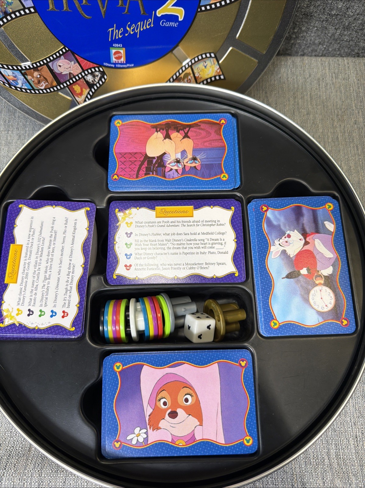 The Wonderful World of Disney Trivia 2: The Sequel Game Pre-owned.