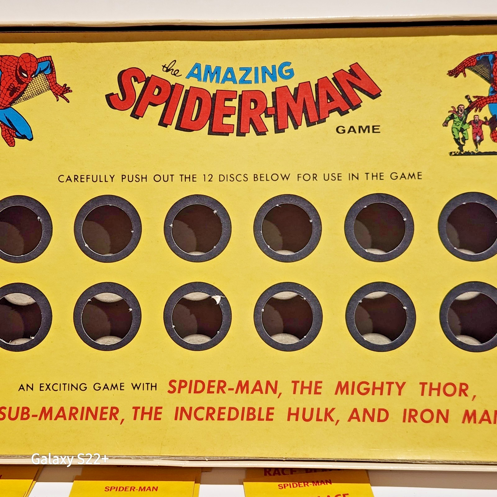 The Amazing Spiderman Board Game 1967 Vintage Milton Bradley Ditko Art Complete