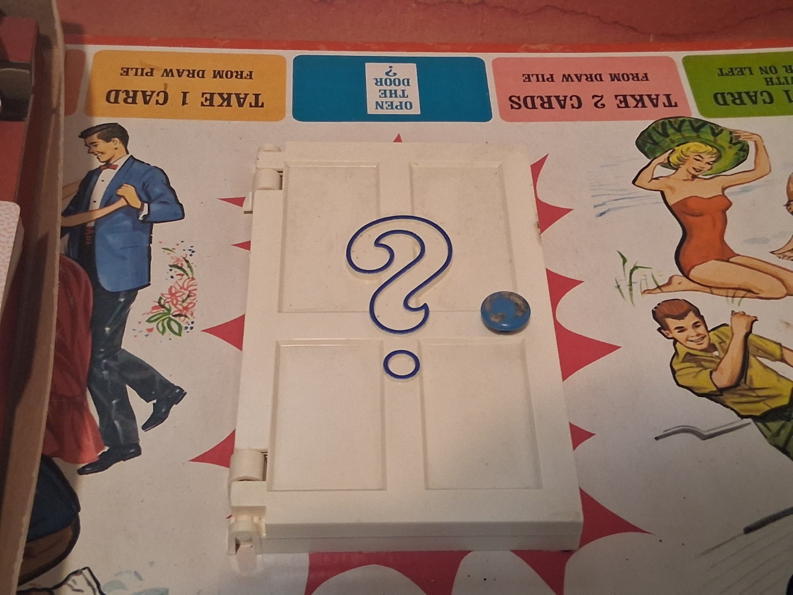 Vintage Milton Bradley Mystery Date Board Game 1965 Complete Game