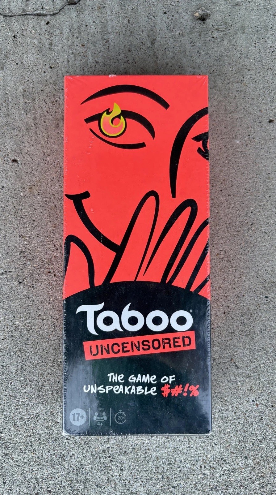 Taboo Uncensored Adult Party Board Game Sealed New 17+ Hasbro Unspeakable