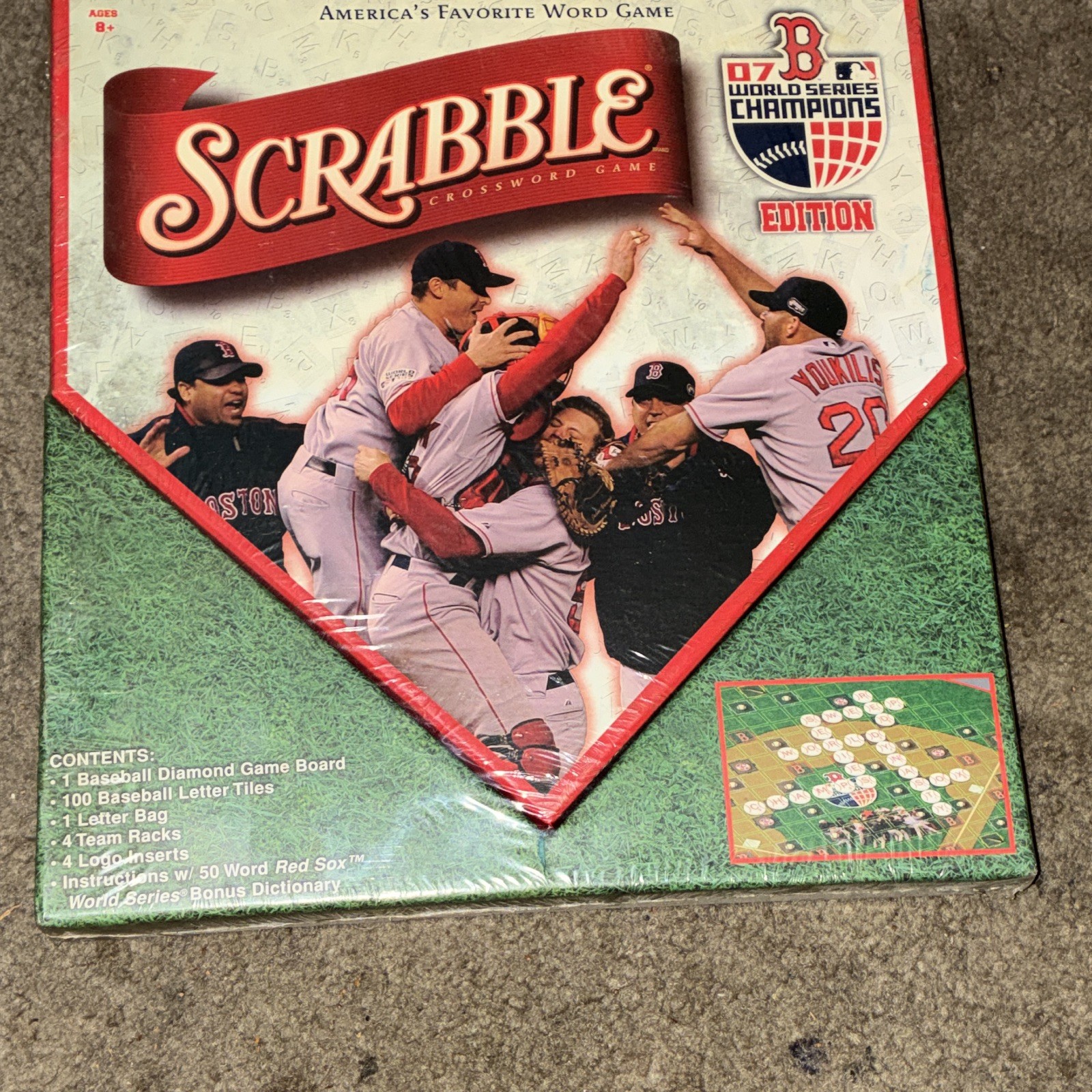 Sababa Toys Scrabble Board Game MLB Boston Red Sox 2007 World Series Champs