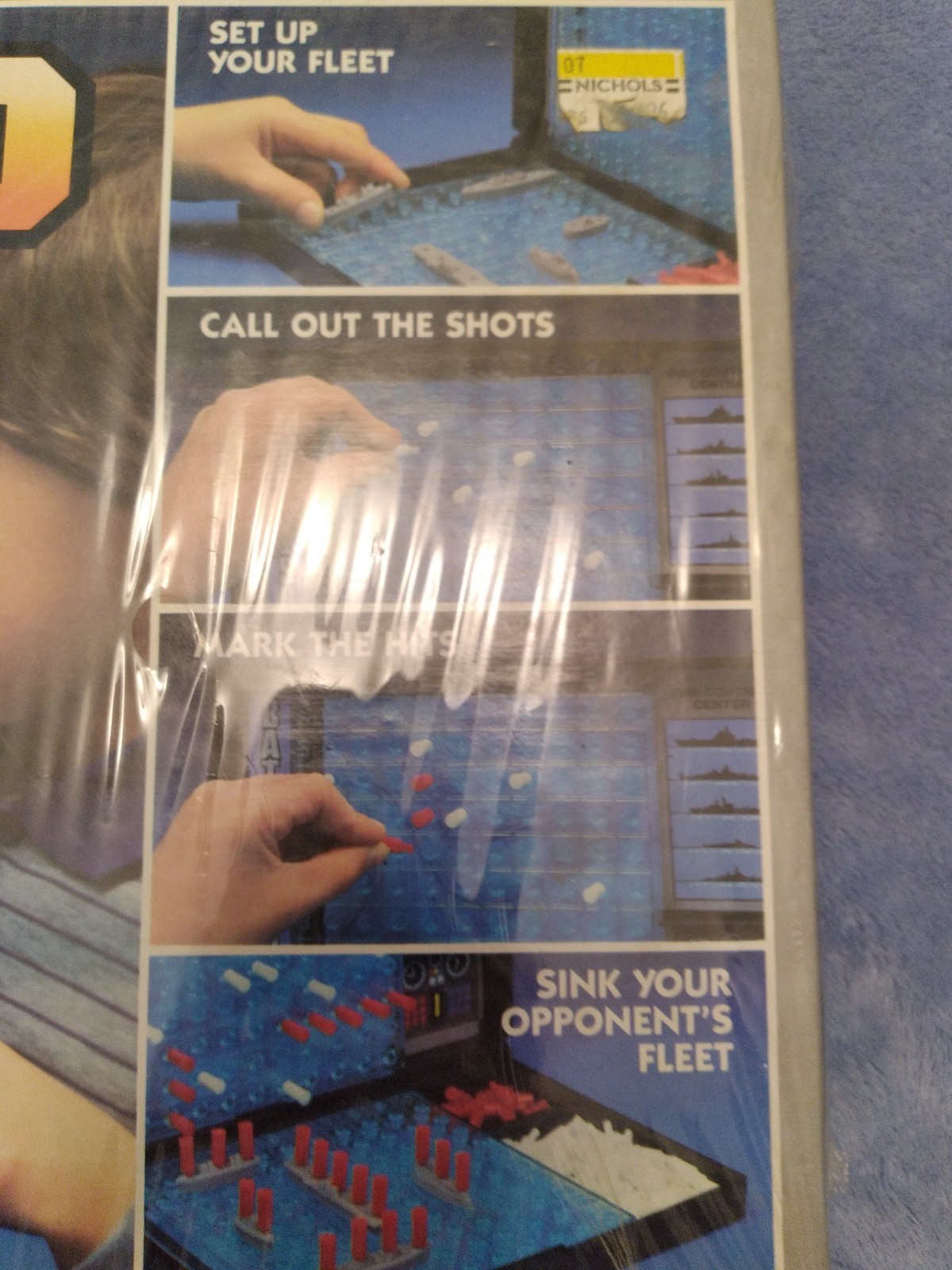 1984 Battleship Game by Milton Bradley 40 Year old Shrinkwrap