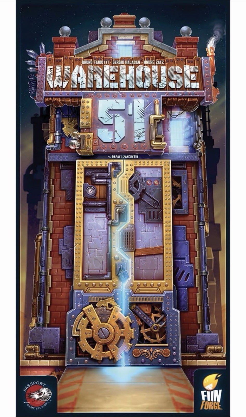 Warehouse 51 Card Game by Fun Forge & Passport Studios. Complete Excellent Cond