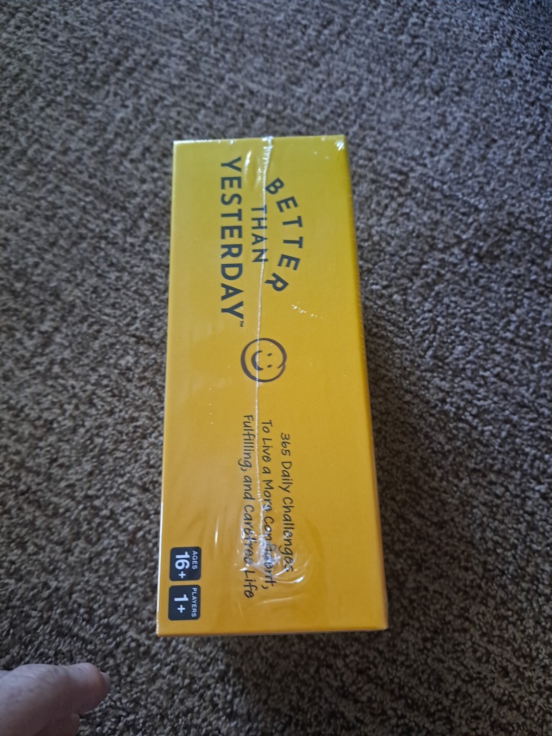 NEW Better Than Yesterday 365 Daily Challenges Life Fulfilling Game Sealed