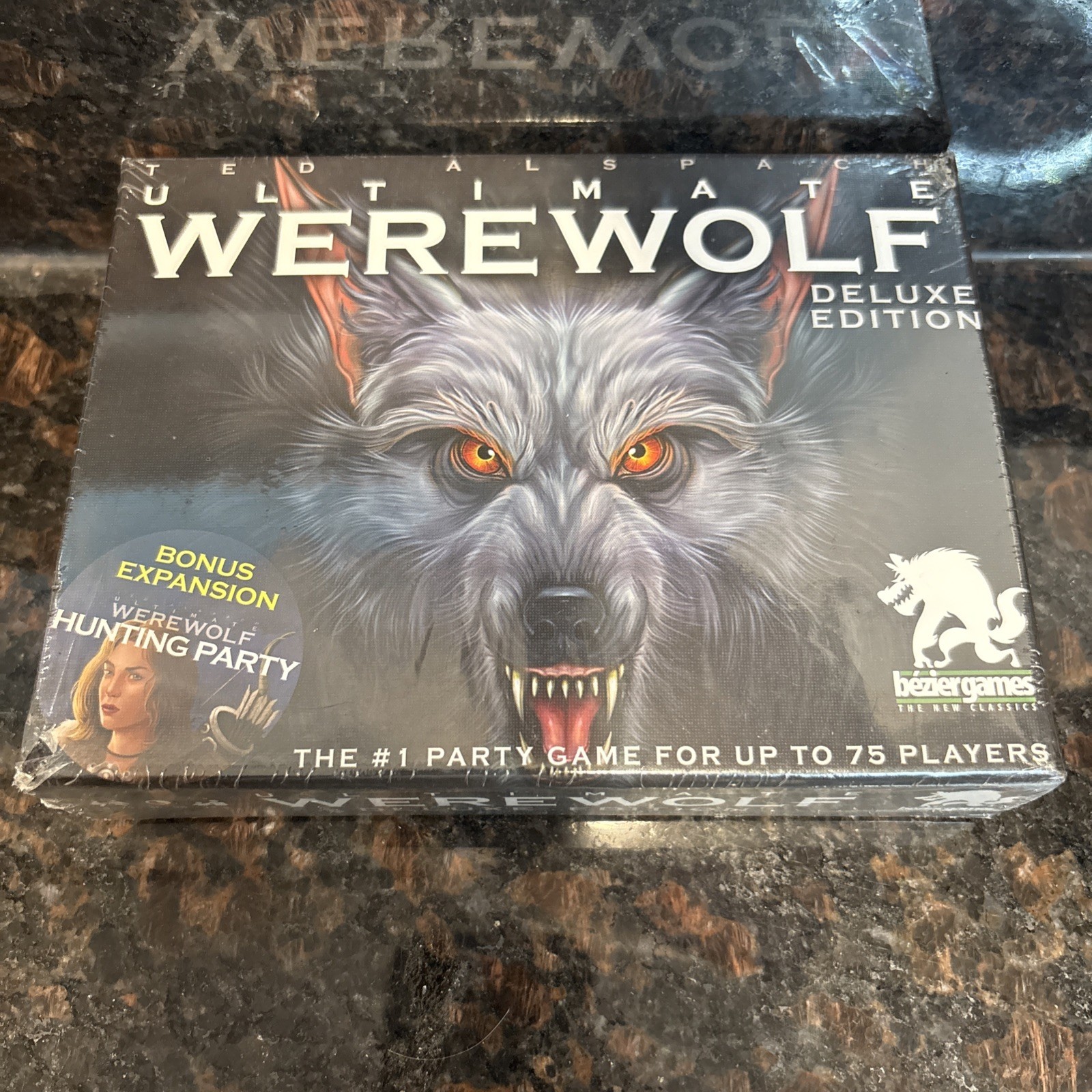ULTIMATE WEREWOLF Deluxe Edition Game(5-75 Players, Bezier Games)Cards Sealed322