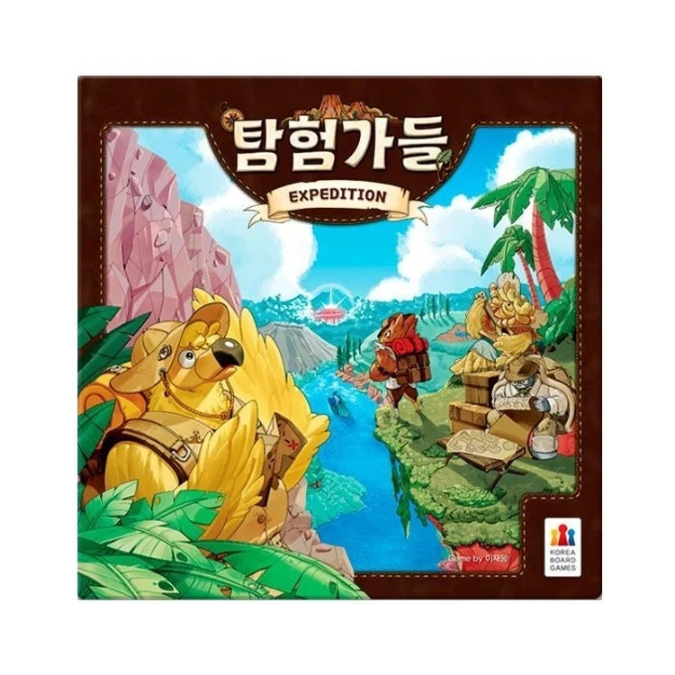 Expedition Korea Board Game Official Korean Version
