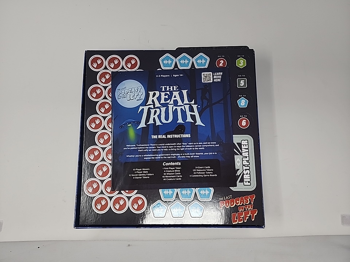 The Real Truth The Game Of The Creatures, Cryptids COMPLETE Open Box as-is U10