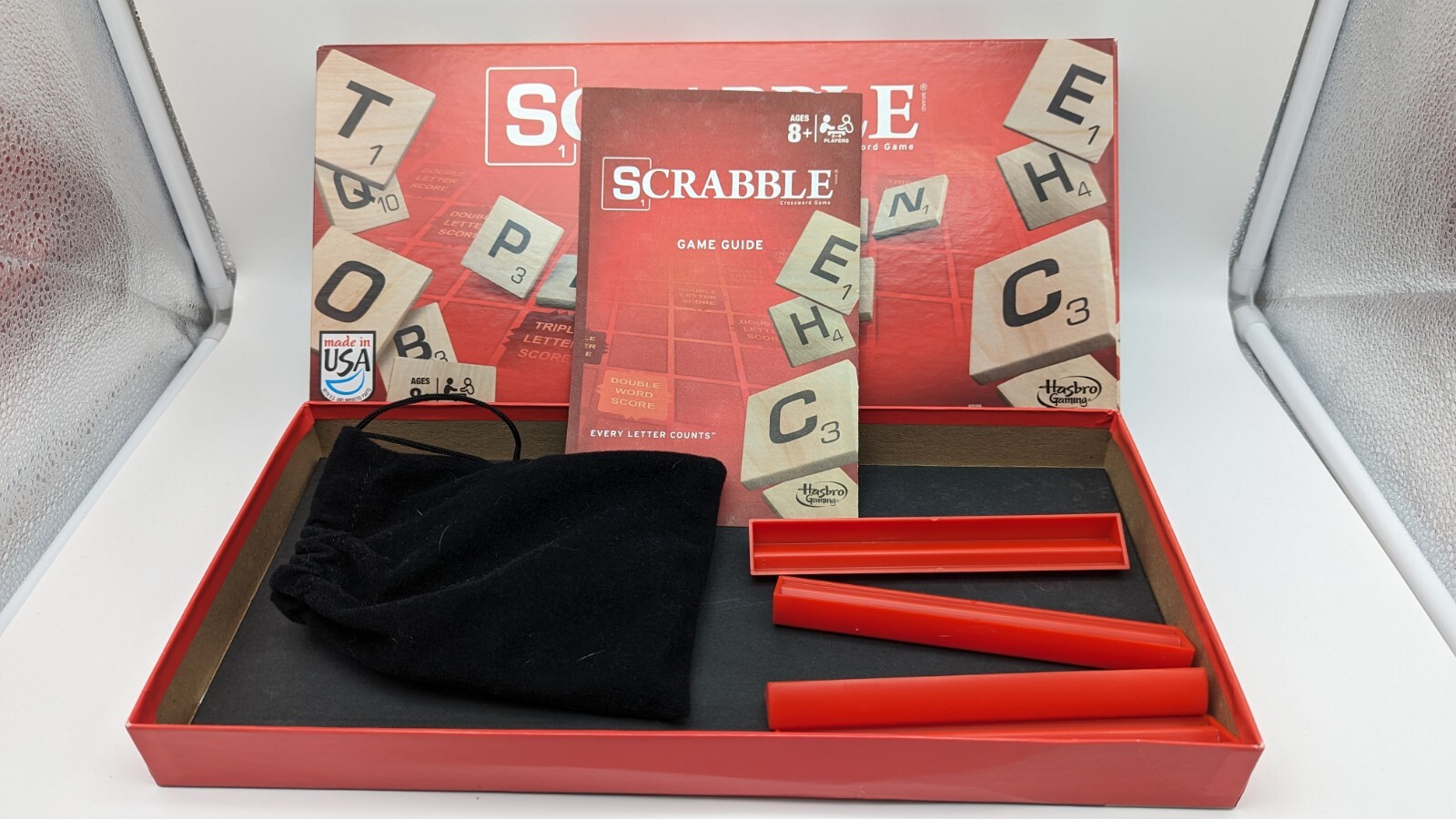 Hasbro Scrabble Family Board Game 2013 Minor Box Damage Complete