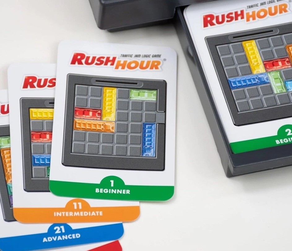 ThinkFun Rush Hour Traffic Jam Logic Game – Engaging STEM Toy – Kids Age 8+ NEW