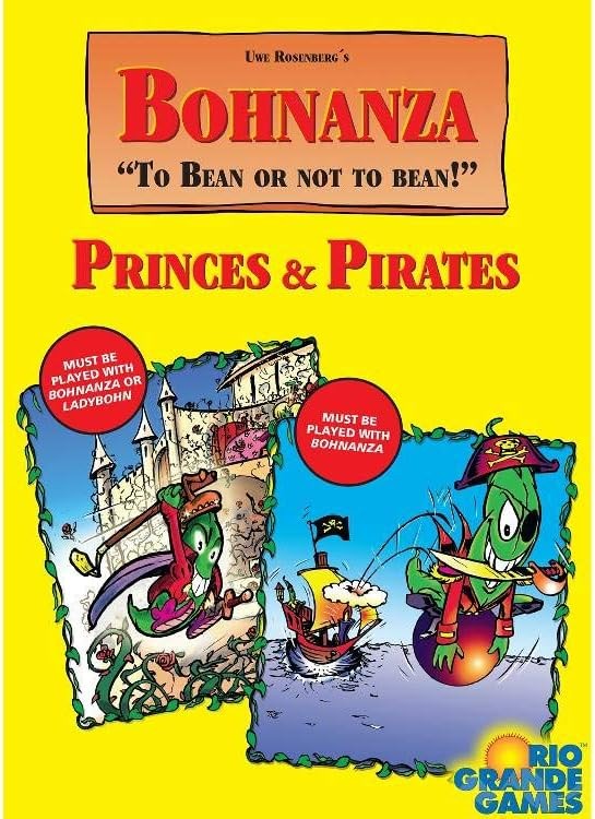 Rio Grande Games Bohnanza Princes and Pirates Game