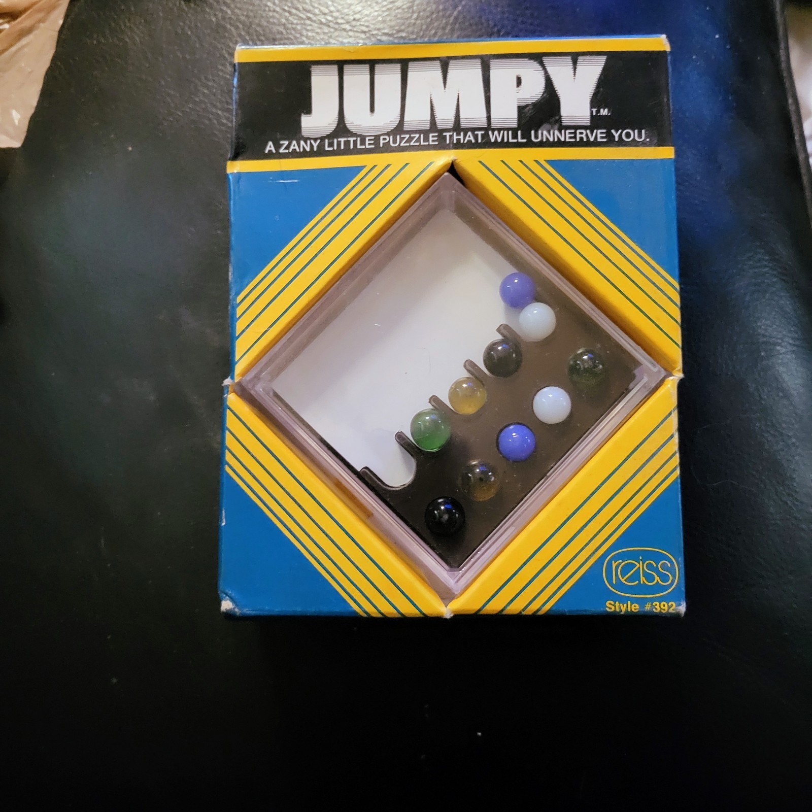 Jumpy Puzzle Nerve Wrackers Reiss Games 1978 Dexterity Strategy Made USA READ