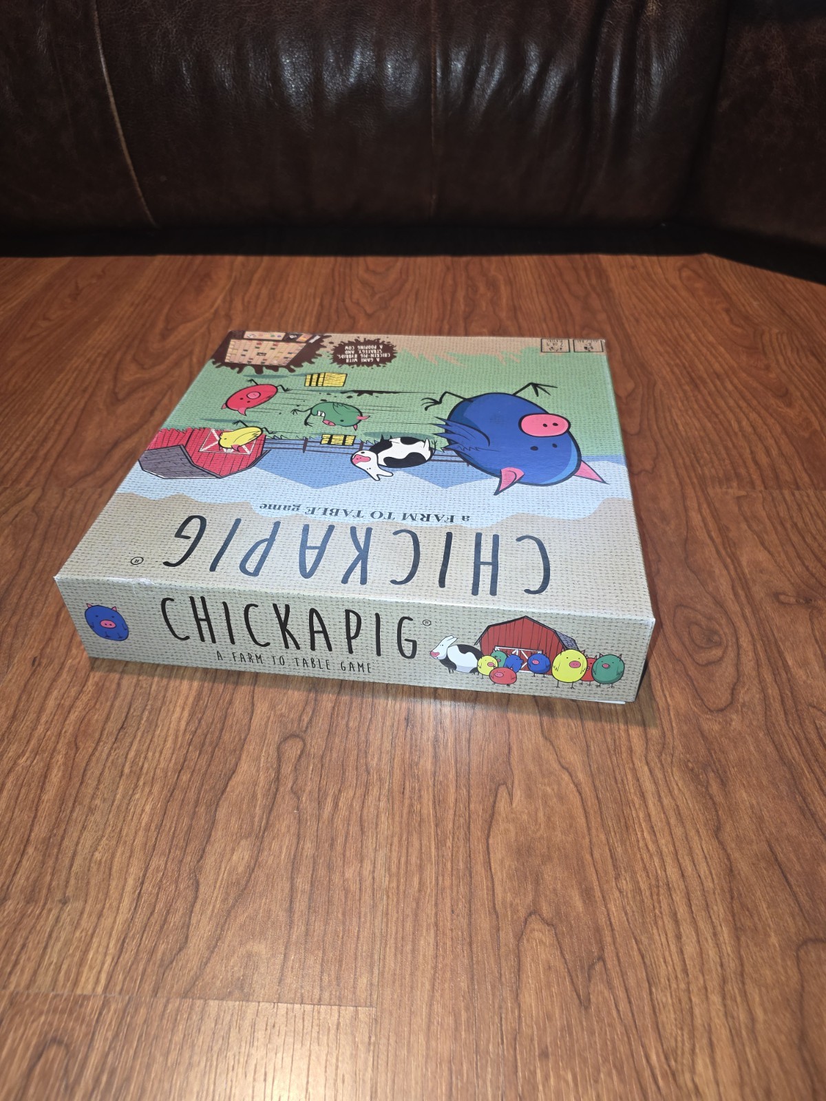 Chickapig Strategic Farm Family Board Game 100% Complete Clean