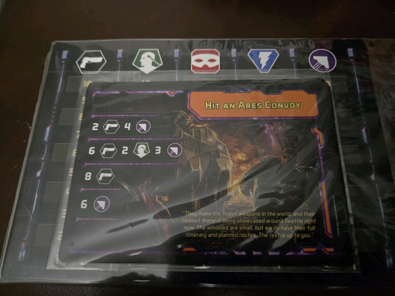 Shadowrun Sprawl Ops Board Game Final Missions And Tracker Brand New Unopened