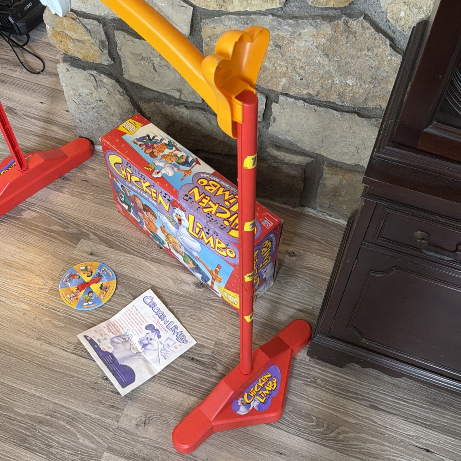 1994 Chicken Limbo Electronic Party Game Milton Bradley Complete WORKS SEE VIDEO