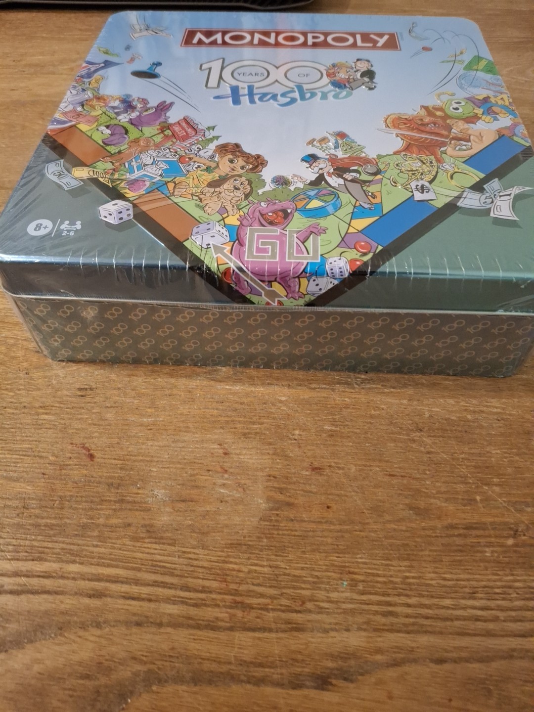 WS Game Company Monopoly Hasbro 100th Anniversary Edition Collectible Tin New
