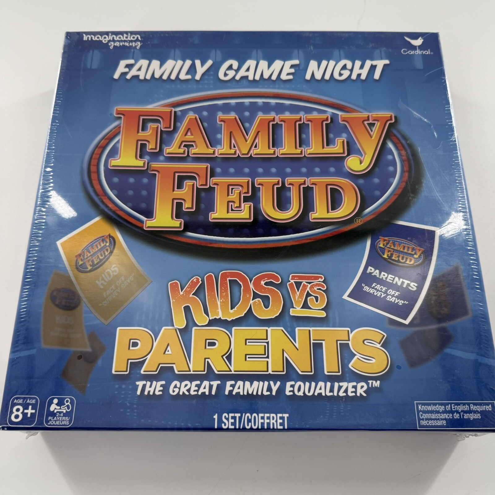 Family Feud Kids VS Parents Edition Family Game Night New Factory Sealed