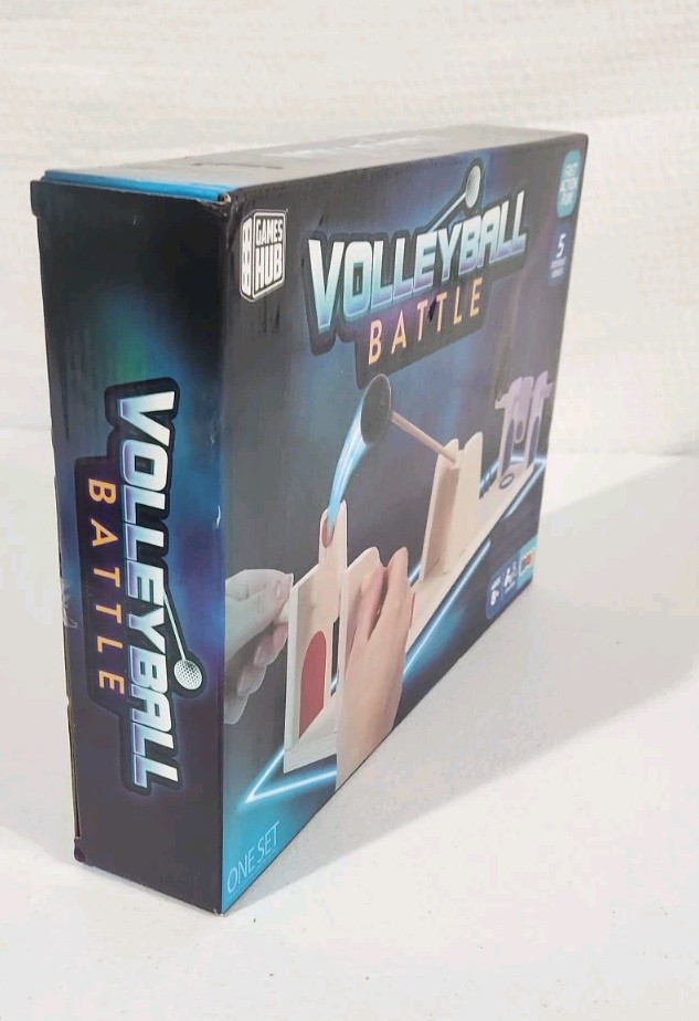 Tabletop Volleyball Battle Game, VolleyShot 2-Player, All Ages