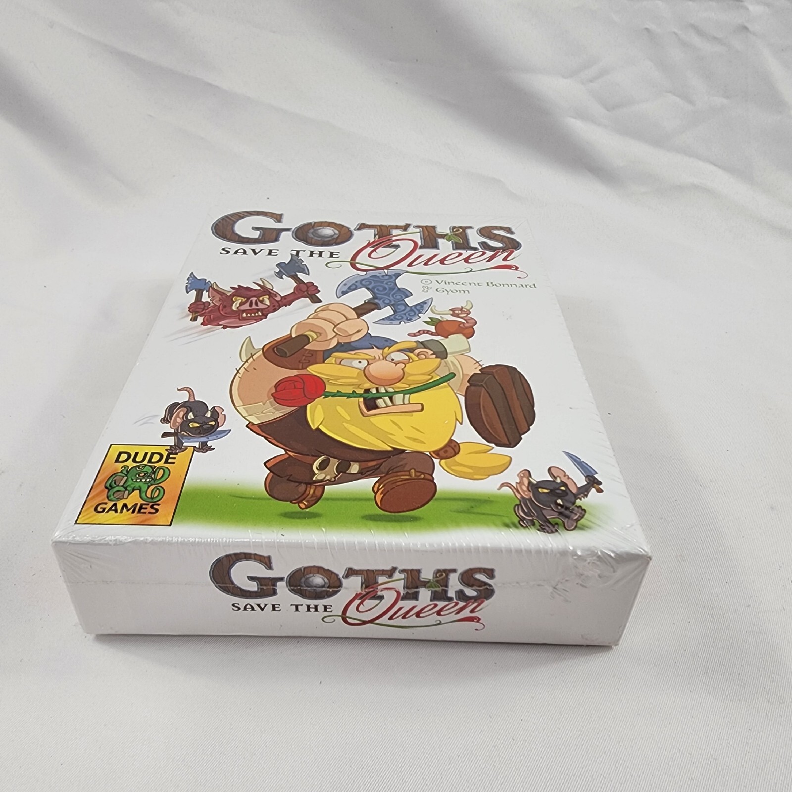 Dude Games Goths Save The Queen Strategy Board Game Night Fun 2-8 Players New