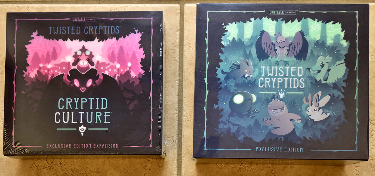 TWISTED CRYPTIDS KS Exclusive Edition + Cryptid Culture Expansion (Brand New)
