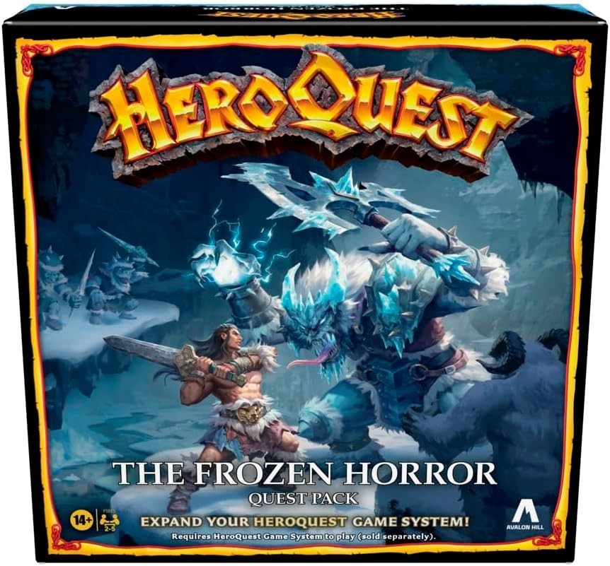 The Frozen Horror Quest Pack for HeroQuest – 21 Miniatures & Immersive Gameplay