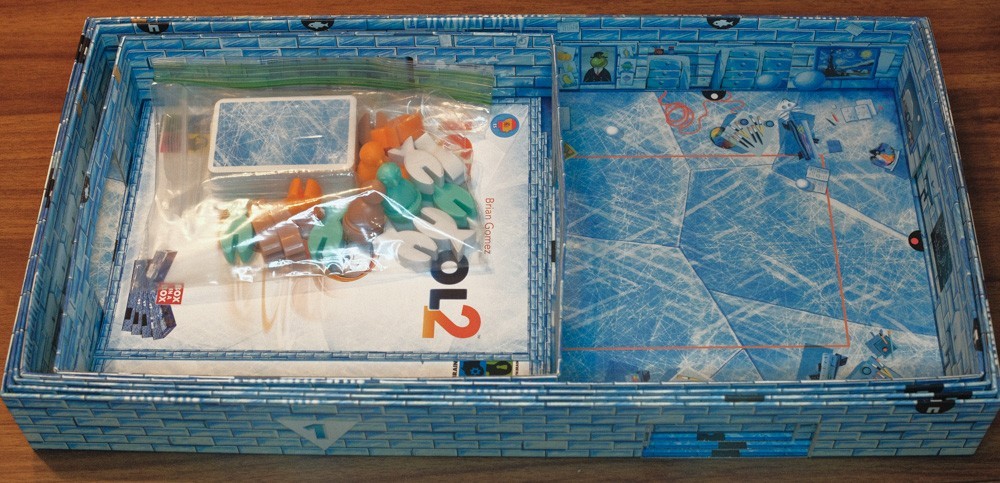 ICECOOL 2 Board Game Dexterity Flicking Game Complete Brain Games