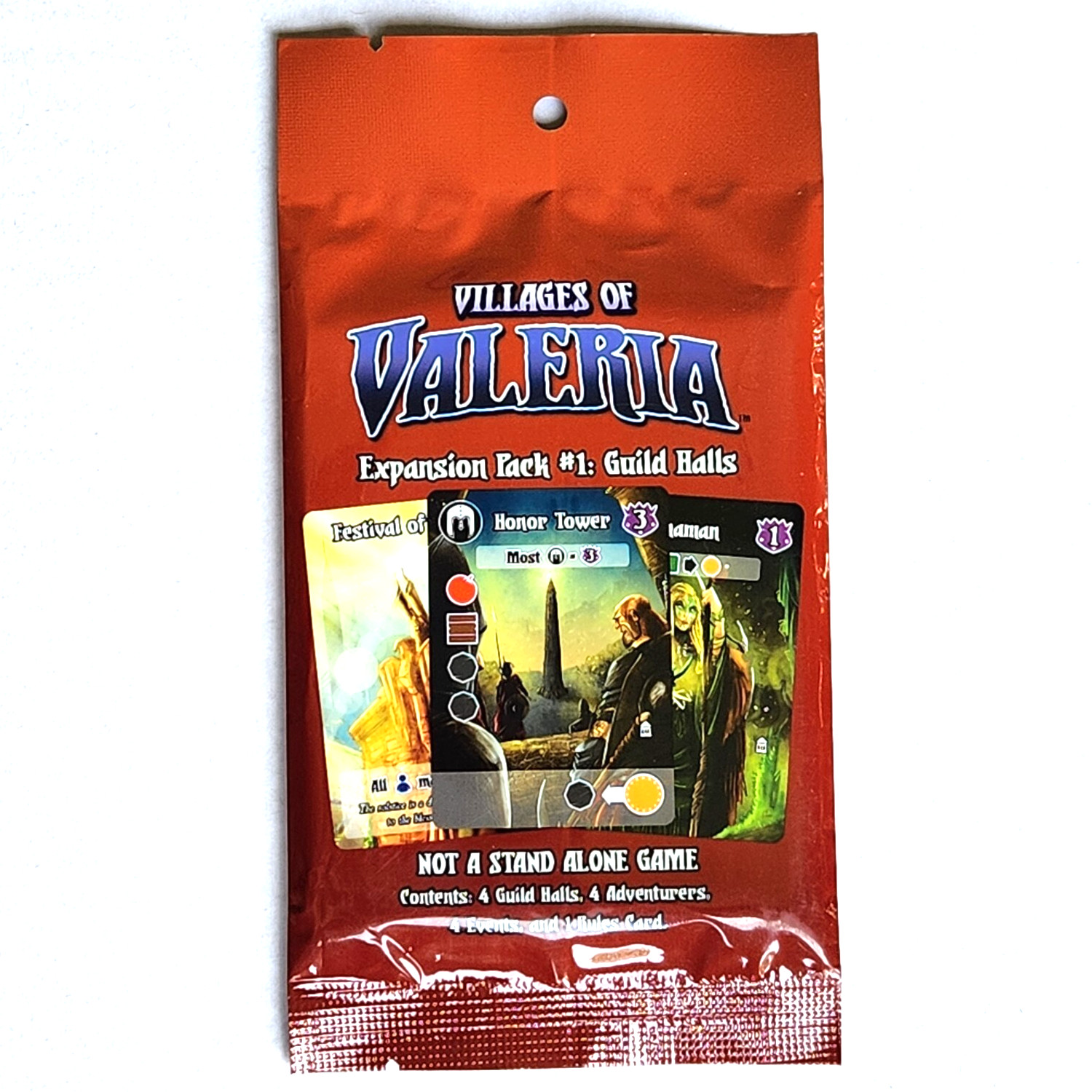 Villages of Valeria Expansion Packs #1 #2 #3 Daily Magic Games 2016 Sealed New