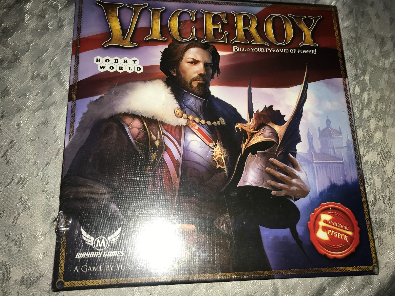 NOS Rare 2015 VICEROY MDG-4224 Mayday HOBBY WORLD Fantasy CARD/BOARD GAME Sealed