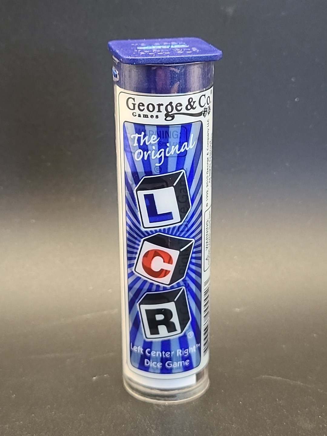 The Original Left Center Right Dice Game (LCR) – George & Company Games – New