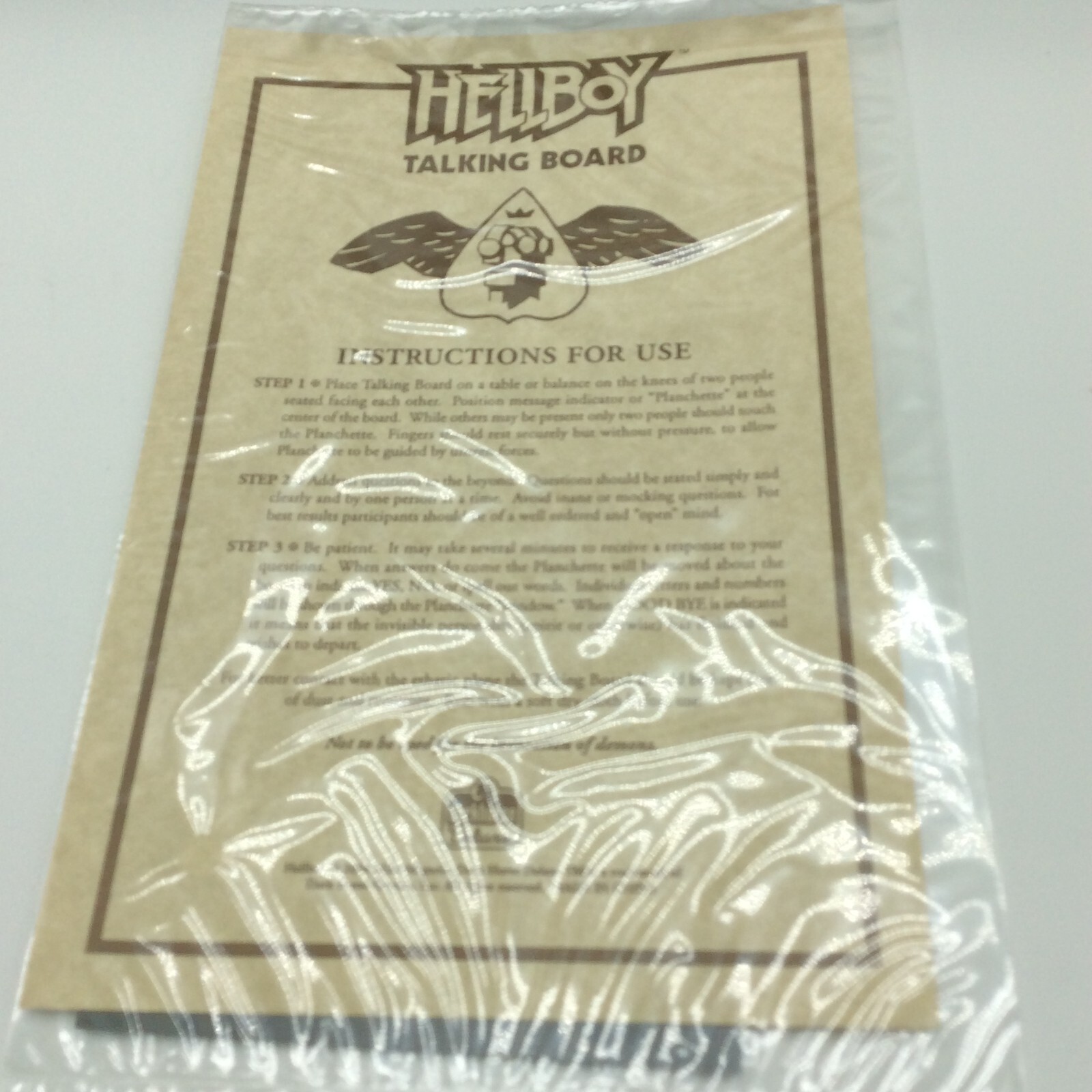 Darkhorse Deluxe HELLBOY TALKING BOARD 2004 Box Shows Wear – See Photos (Ouija)