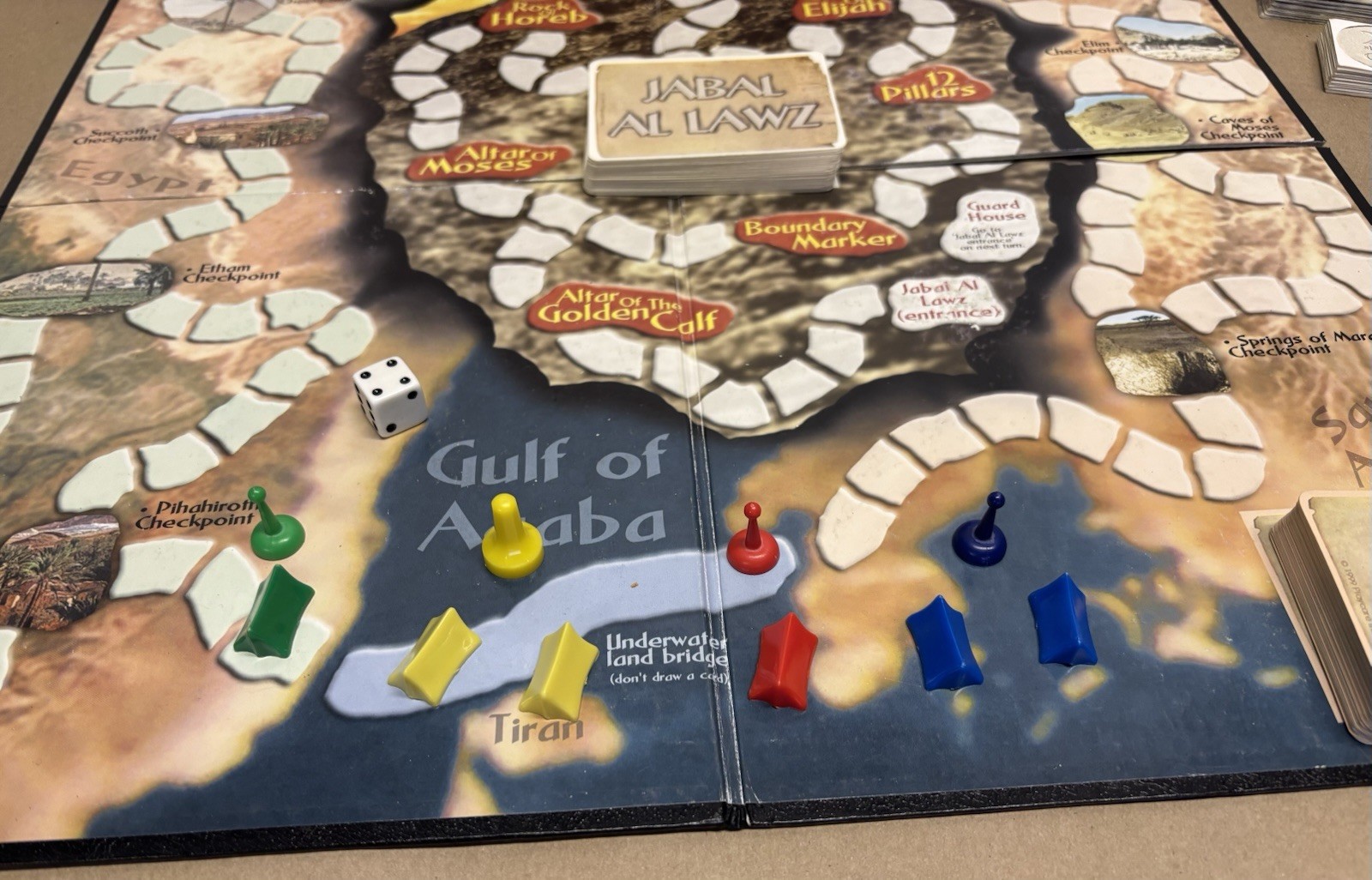 The Lost Mountain of God Biblical Adventure Board Game 1999 Tommy Nelson *READ