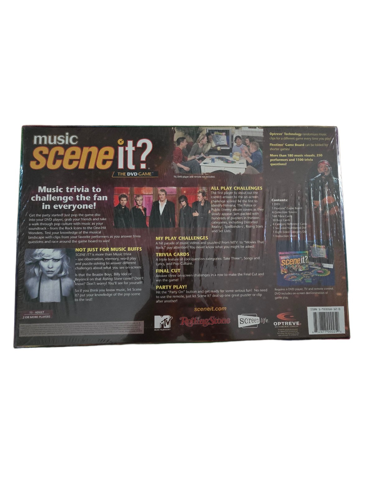 Scene It DVD Game Lot Sports ESPN Music Edition Sealed New Complete Board Games